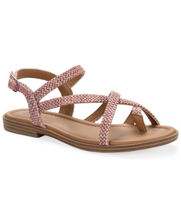 スタイルアンドコー レディース シューズ サンダル Style Co Womens Riverraffia Flat Sandals Dusty Rose