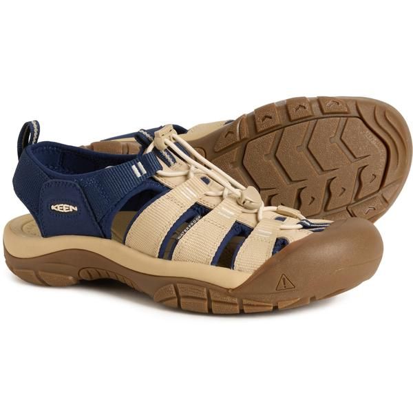 キーン メンズ シューズ サンダル Keenewport H2 Sport Sandals For Men TriBlock Safari