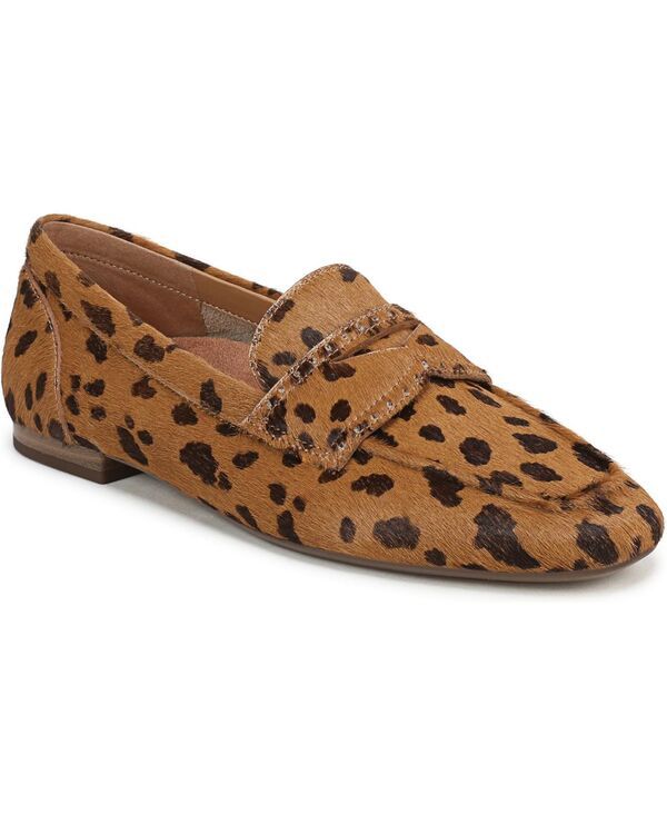 バイオニック レディース シューズ スリッポン・ローファー Vionic Womensadie Loafers Tan leopard calf hair タン