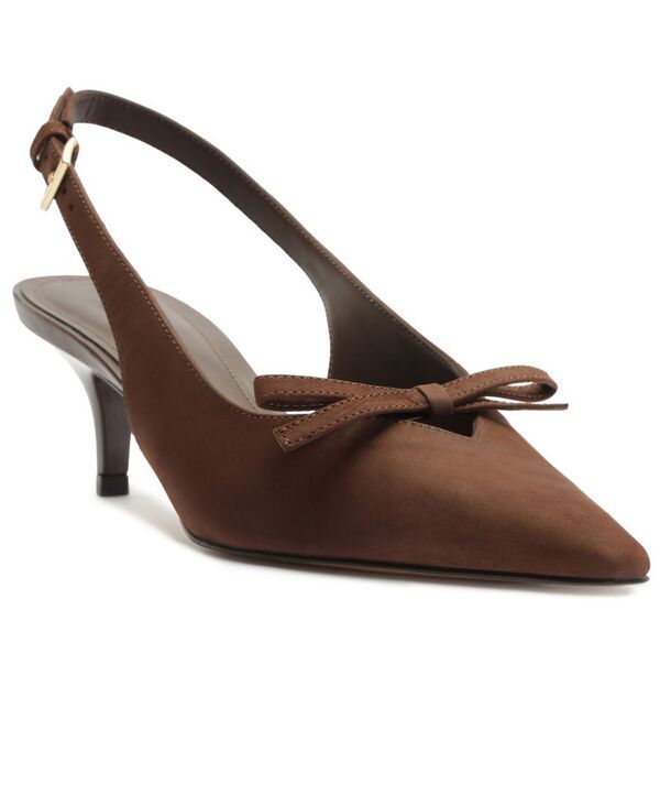 アレッツォ レディース シューズ パンプス Arezzo Womens Bowie Mid Kitten Pumps New Cocoa ココア