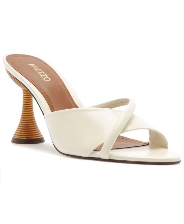 アレッツォ レディース シューズ サンダル Arezzo Womens Luca High Stiletto Sandals Crema