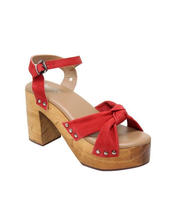 チャールズ・デイビッド レディース シューズ サンダル Charles by Charles David Womens Uniform Sandal Berry red レッド