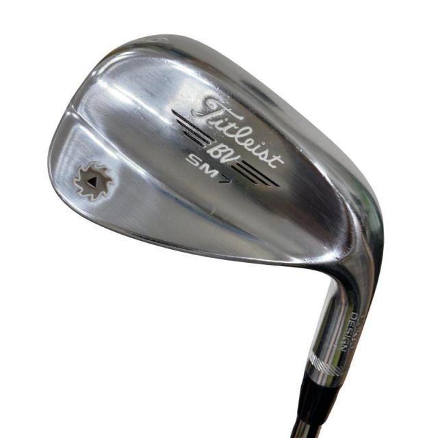 【中古】 タイトリスト VOKEY SPIN MILLED SM7 ツアークロム 46°/10°F ウェッジ WG Dynamic Gold (フレックスS) メンズ 男性用 右利き 右用 Dランク ゴルフクラブ