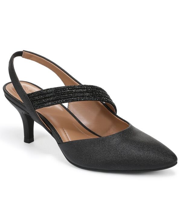 スタイルアンドコー レディース シューズ パンプス Style Co Womens Gisellee Slingback Closed Toe Pumps Black Beauty ブラック