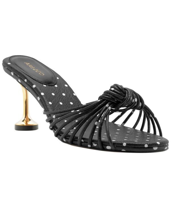 アレッツォ レディース シューズ サンダル Arezzo Womens Marley Mid Stiletto Sandals Black ブラック