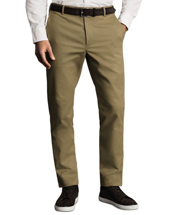 チャールズティリット メンズ ボトムス カジュアルパンツ Charles Tyrwhitt Mens Ultimate NonIron Chino Pants Tan タン