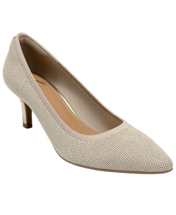 エアロソールズ レディース シューズ パンプス Aerosoles Womens Lexi SlipOn Pumpsoft Gold Metallic Knit ゴールド