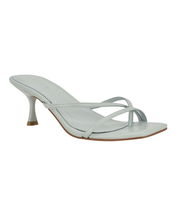 カルバンクライン レディース シューズ サンダル ヒール Calvin Klein Womens Axella Strappy Kitten Heel Dressandals Light Green