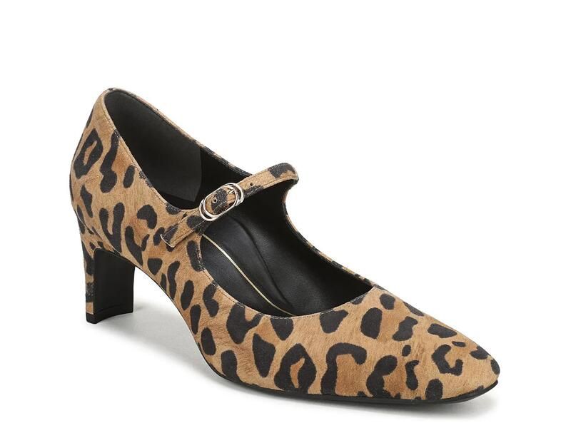 バイオニック レディース シューズ パンプス VionicSamira Mary Jane Pump Tan Leopard Print タン