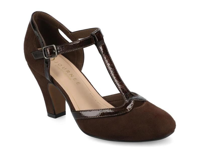 ジャーニー レディース シューズ パンプス JourneeOlina Pump Dark Brown ブラウン