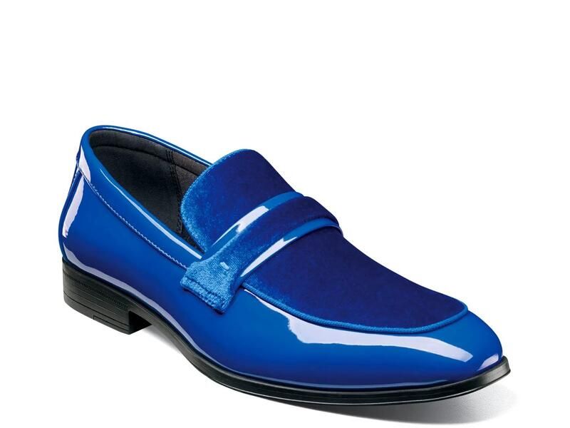 ステイシーアダムス メンズ シューズ スリッポン・ローファー Stacy AdamsSpratley Loaferoyal Blue ブルー