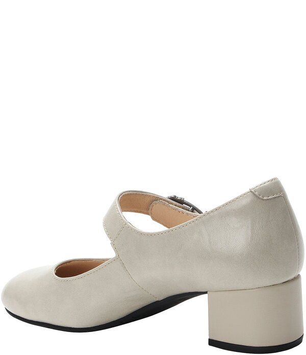 アレグリア レディース シューズ パンプス レザー ヒール Alegriameliah Leather Block Heel Mary Jane Pumps Ivory アイボリー