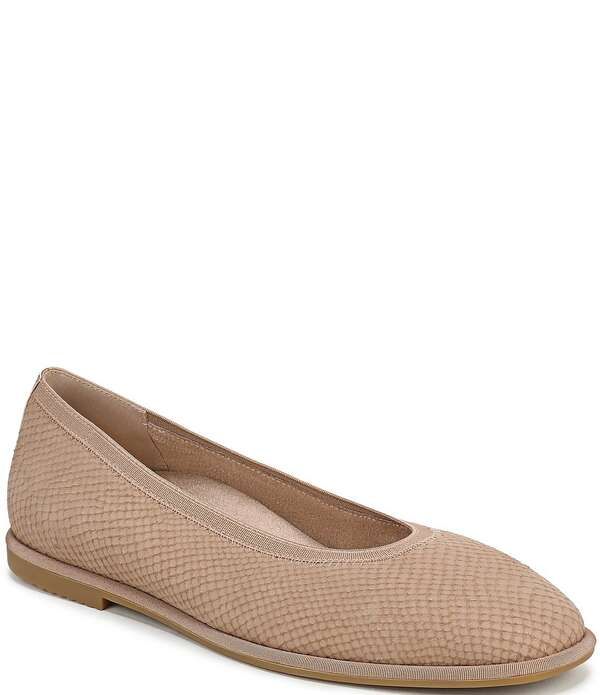 バイオニック レディース シューズ パンプス Vionicaroll 20 Snakembossed Nubuck Classic Skimmer Flats Desert Sand サンド