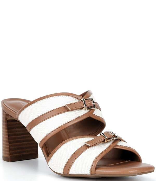 アレックスマリー レディース シューズ サンダル カラーブロック Alex Mariellodie Colorblock Buckle Slide Sandals Cloud WhiteSweet C