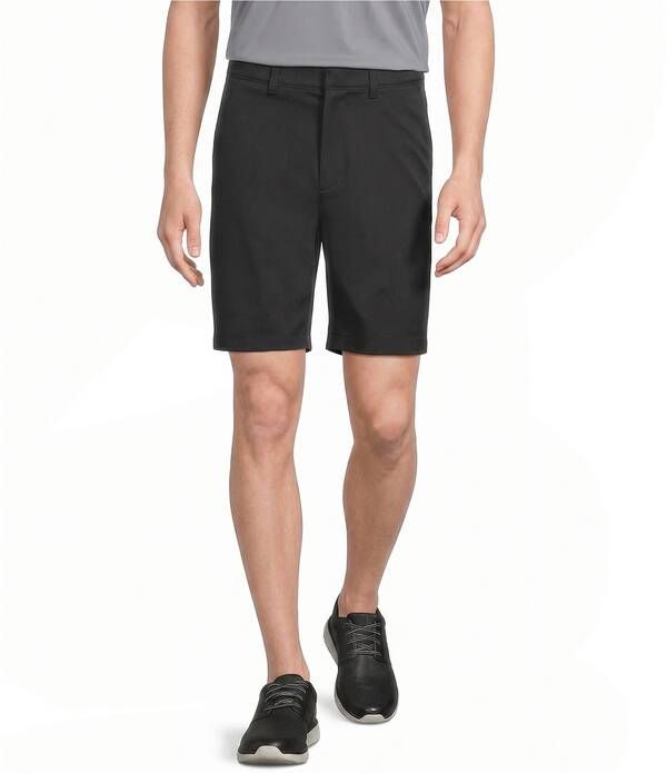 ラウンドトゥリーアンドヨーク メンズ ボトムス ハーフパンツ・ショーツ ショートパンツ Roundtree Yorke Flat Front 9 Performance Herringbone Sho