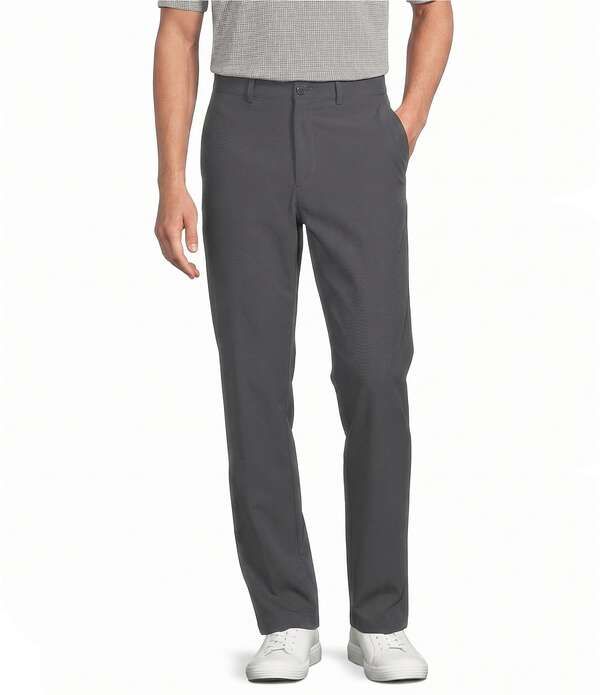 ラウンドトゥリーアンドヨーク メンズ ボトムス カジュアルパンツ Roundtree Yorke Performance Stewart Flat Front Classic Fit Solid Pe
