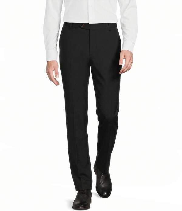 ムラノ メンズ ボトムス カジュアルパンツ ウール Murano Collezione Zaclassic Fit Wool BiStretch Solid Suit Separates Dress