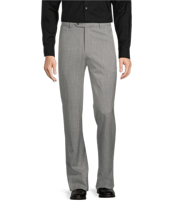 ハート シャフナー マルクス メンズ ボトムス カジュアルパンツ Hart Schaffner Marx New York Modern Fit Light Grey PreTailo red Fla