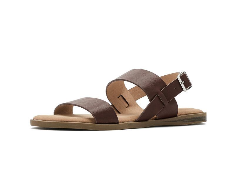 ジュルネ コレクション レディース シューズ サンダル Journee Collection Lavana Brown ブラウン