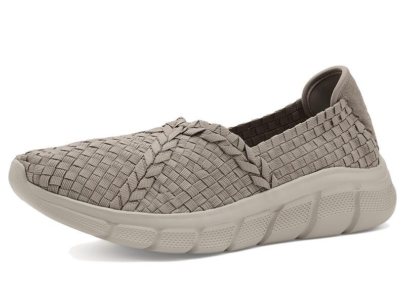 スケッチャーズ レディース シューズ スニーカー Bobs From Skechers B Flex Flex Web Taupe トープ