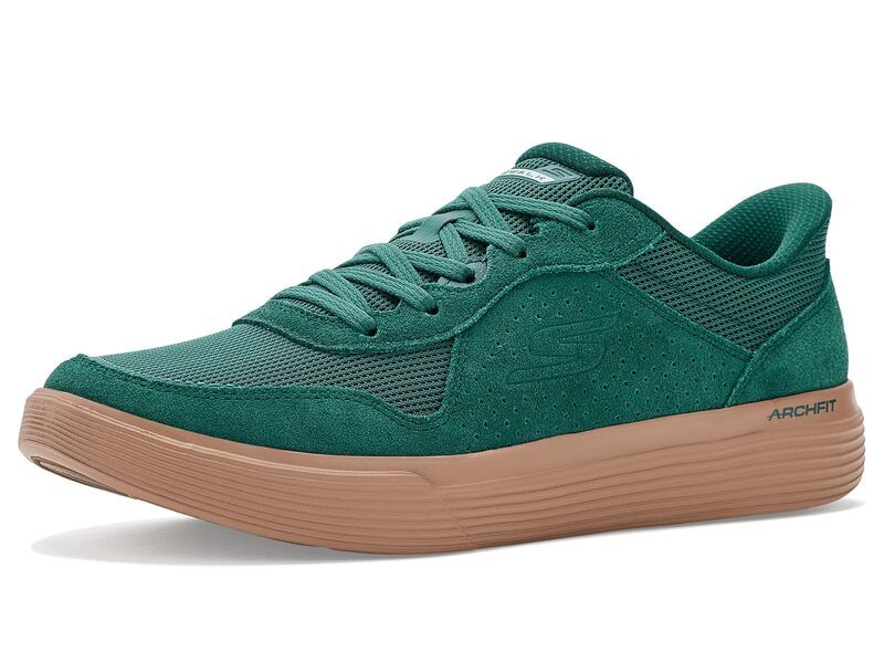 スケッチャーズ レディース シューズ スニーカー Skechers Performance Slipins Go Walk Commuter Phoenix Dark Green グリーン