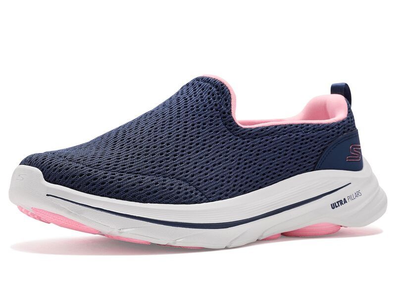 スケッチャーズ レディース シューズ スニーカー Skechers Performance Go Walk 8 Julietta NavyPink ネイビー