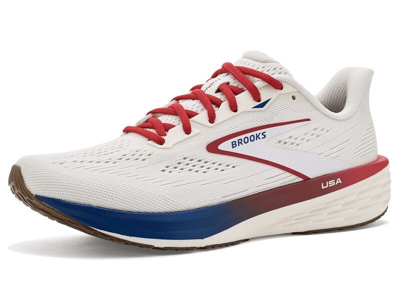 ブルックス レディース シューズ スニーカー Brooks Launch 12 CoconutRedBlu レッド
