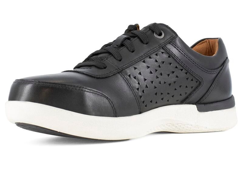 ロックポート レディース シューズ スニーカー Rockport Works Truflex Fly Skylar Work Composite Toe Black ブラック
