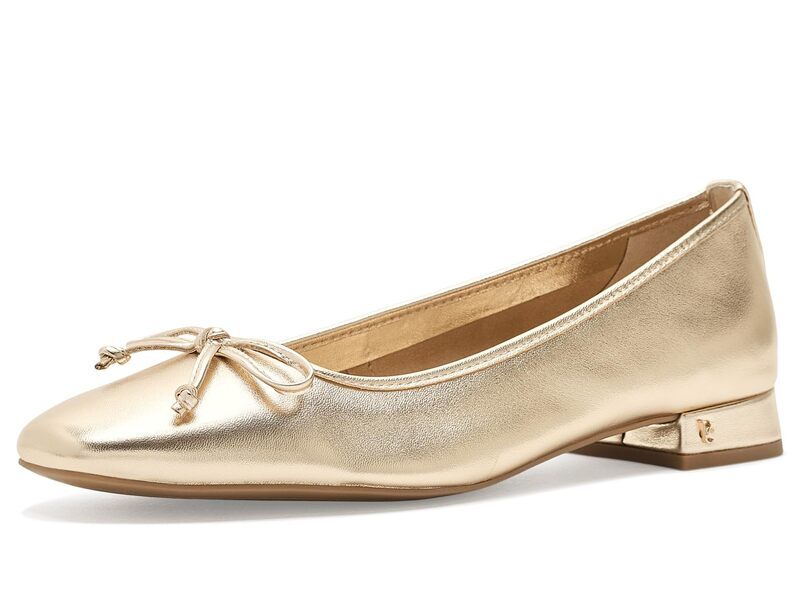 ヴィンスカムート レディース シューズ サンダル ヒール Vince Camuto Jenlea Heeled Ballet Flats Egyptian Gold ゴールド