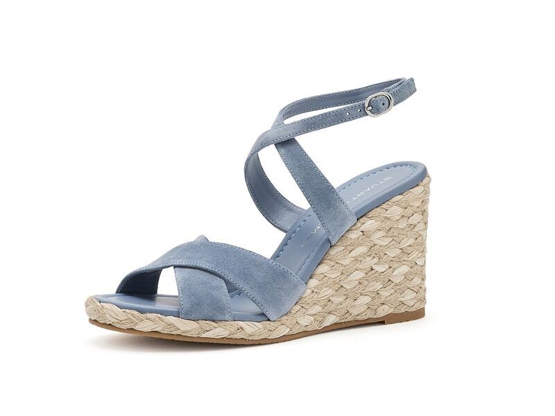 スチュアート ワイツマン レディース シューズ ヒール Stuart Weitzman Alyssa Wedge Breezy Blue ブルー