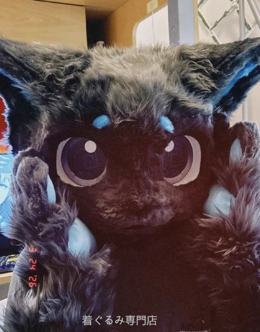 狼　犬　猫　着ぐるみ ヘッド全頭　ヘッド ケモノ ファースーツ ぬいぐるみ コスプレ コスチューム Kurumi 一点物 D27