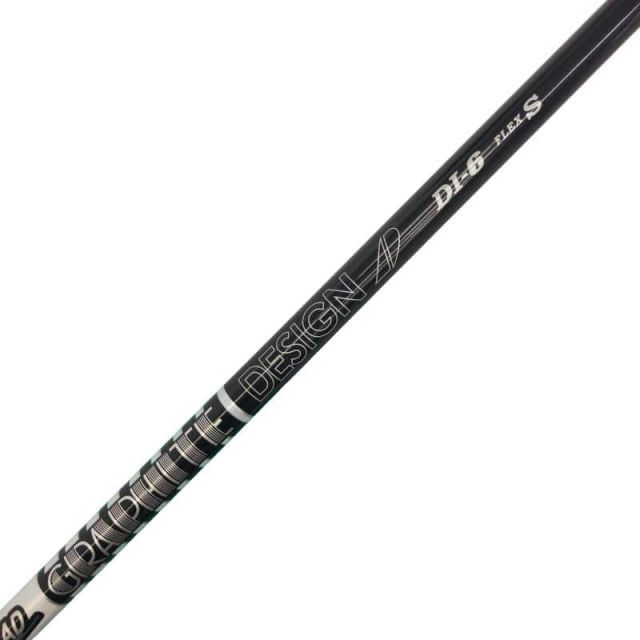 【中古】 ダンロップスリーブ付き(ZX MkII系) グラファイトデザインドライバー用 シャフト Tour AD DI-6 BLACK (フレックスS)Bランク ゴルフクラブ