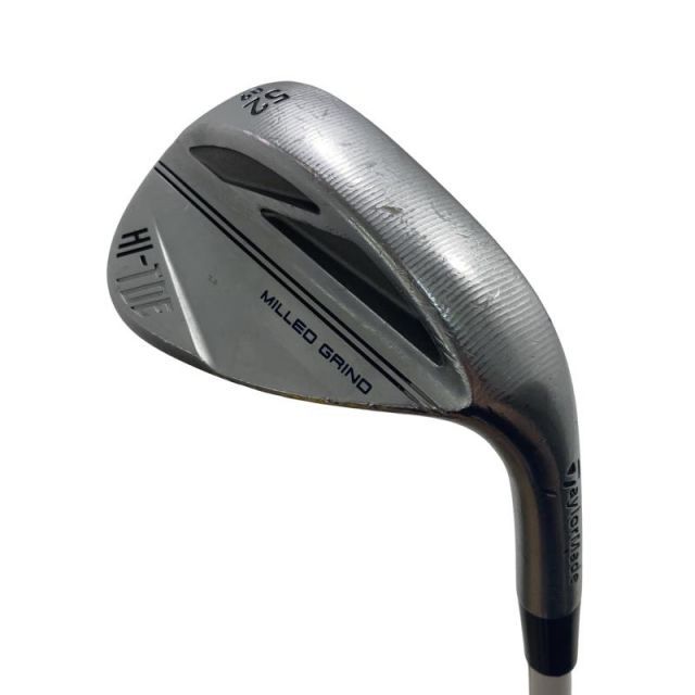 【中古】 テーラーメイド Taylor Made MILLED GRIND HI-TOE(2022) クローム 52°/09° ウェッジ WG NS PRO MODUS3 TOUR115 (フレックスS) メンズ 男性用 右利き 右用 Cランク ゴルフクラブ