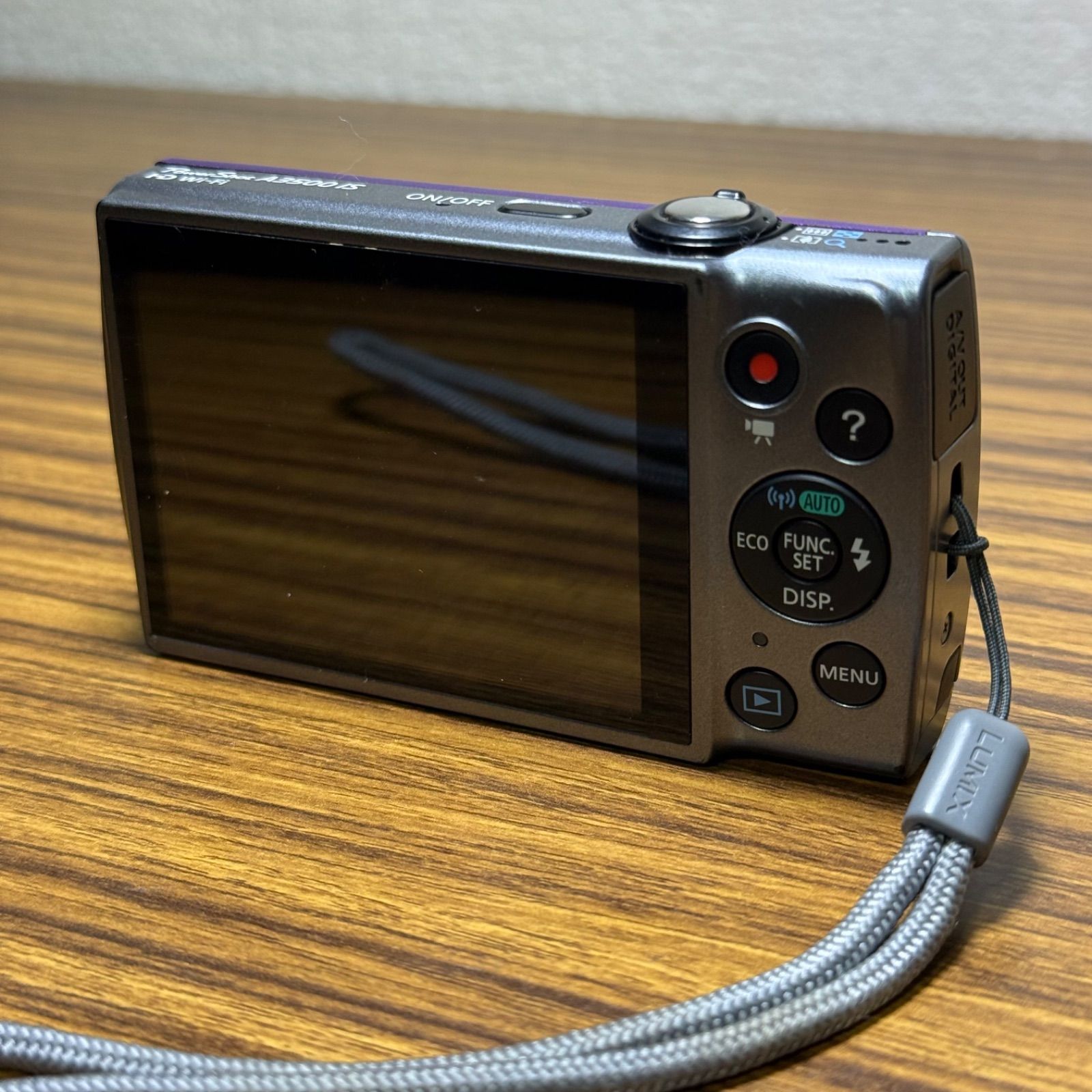 動作未確認】キャノン PowerShot A3500 IS パープル 本体 - メルカリ