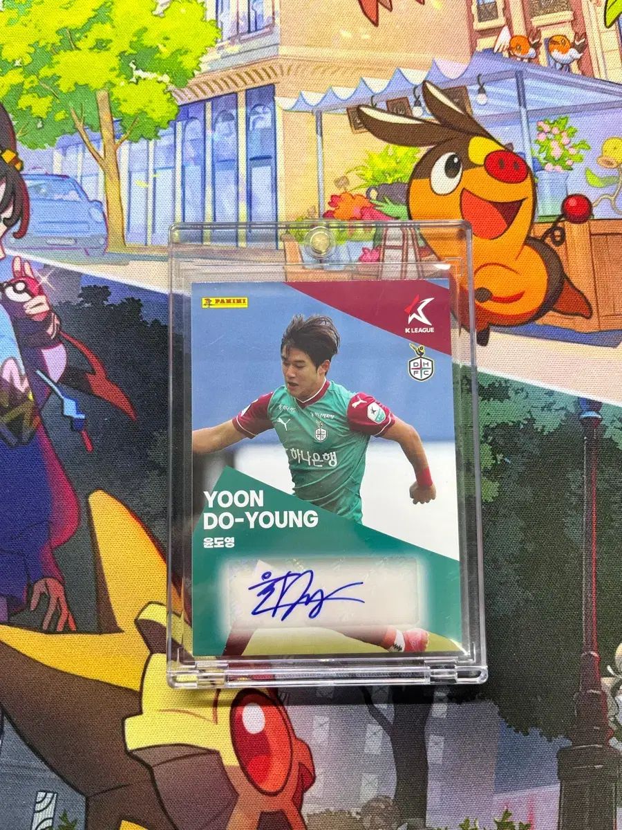 ユン・ドヨン(DOYOUNG) サッカー選手 サインカード 出品