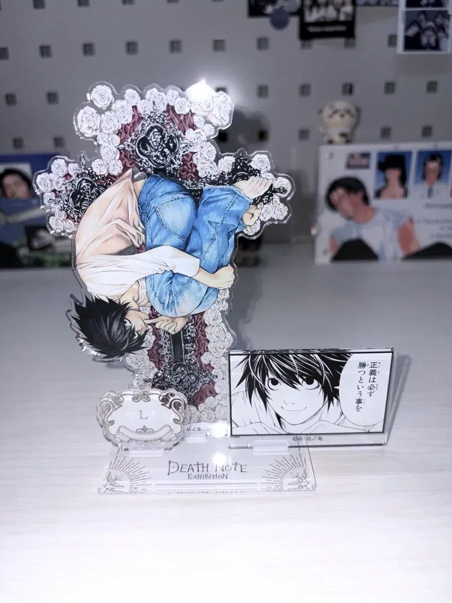 DEATH NOTE(デスノート) 原画展 L アークス ジオラマ