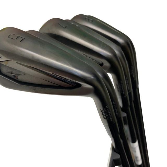 【中古】 ミズノ JPX 925 FORGED BLACK 6S アイアンセット IR Dynamic Gold 105 ONYX BLACK (フレックスS) メンズ 男性用 右利き 右用 Bランク ゴルフクラブ