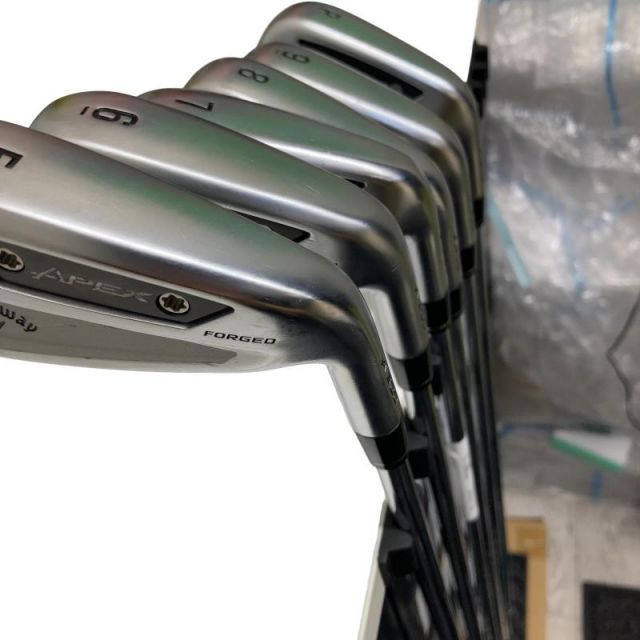 【中古】 キャロウェイ APEX Ai300 6S アイアンセット IR NS PRO 750GH neo (フレックスS) メンズ 男性用 右利き 右用 Cランク ゴルフクラブ