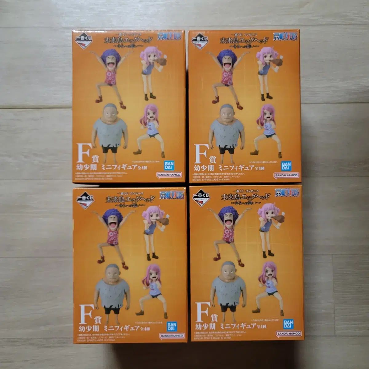 新品 未開封 ONE PIECE フィギュア 一番くじ F賞 くま ボニー ジニ イワンコフ