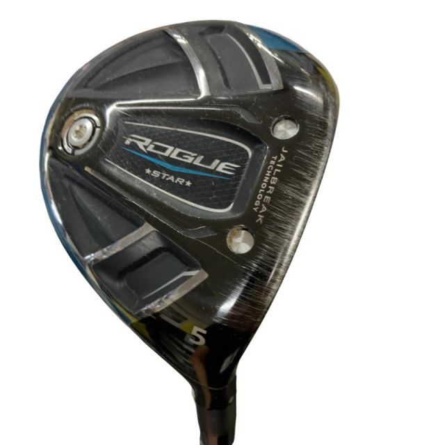 【中古】 キャロウェイ ROGUE STAR 5W フェアウェイウッド FW 純正特注シャフト (フレックスS) メンズ 男性用 右利き 右用 Dランク ゴルフクラブ