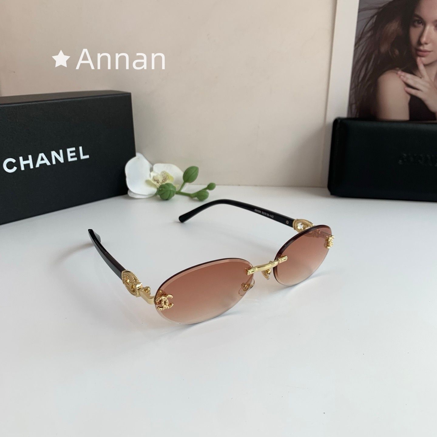超美品 送料込☆新品 CHANEL シャネル サングラス メンズ レディース ユニセックス