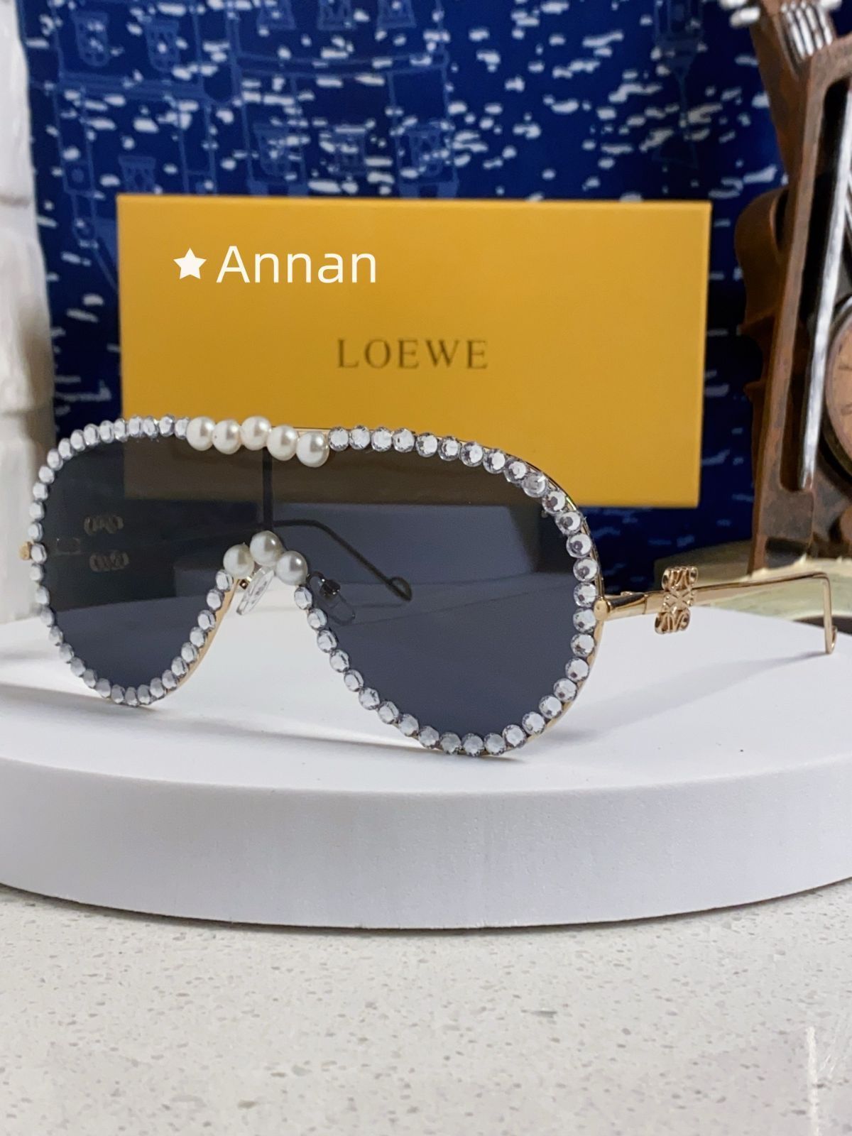 人気 超美品新品 LOEWE ロエベ ガサングラス メンズ レディース ユニセックス