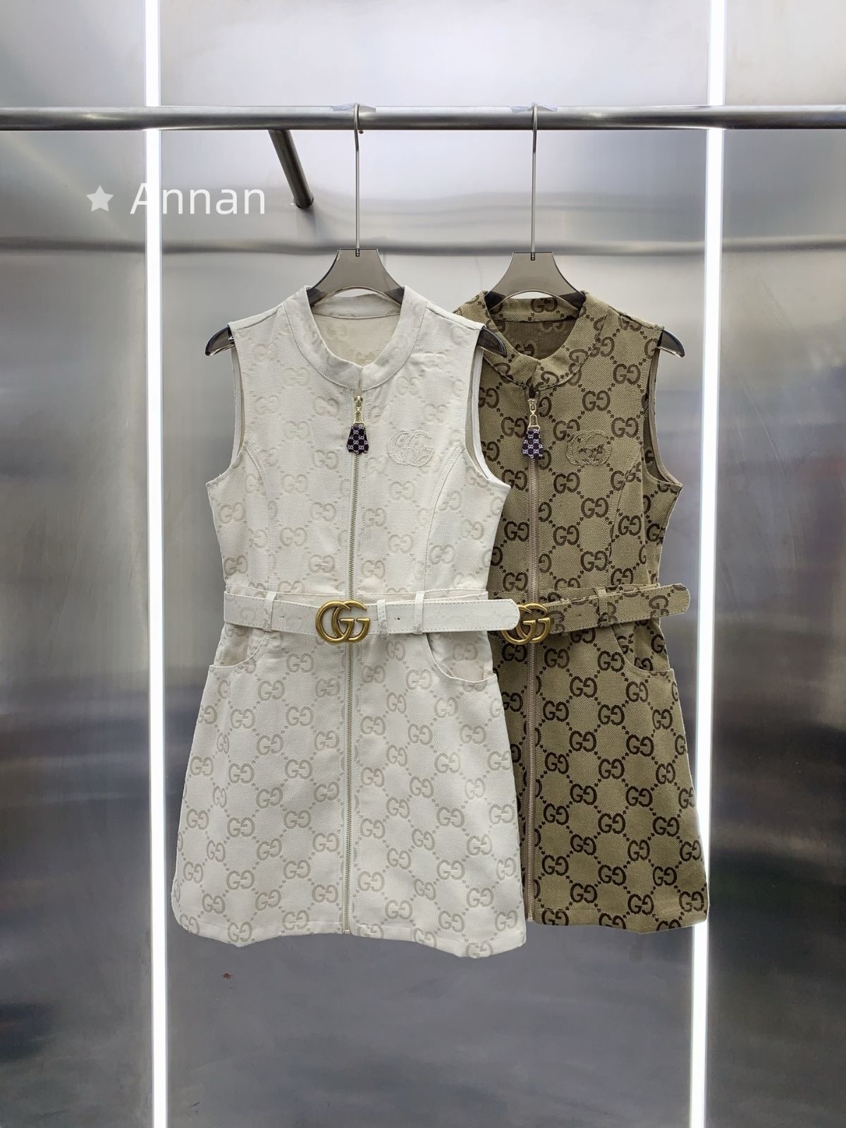 人気 極美品新品 GUCCI グッチ ワンピース レディース - メルカリ
