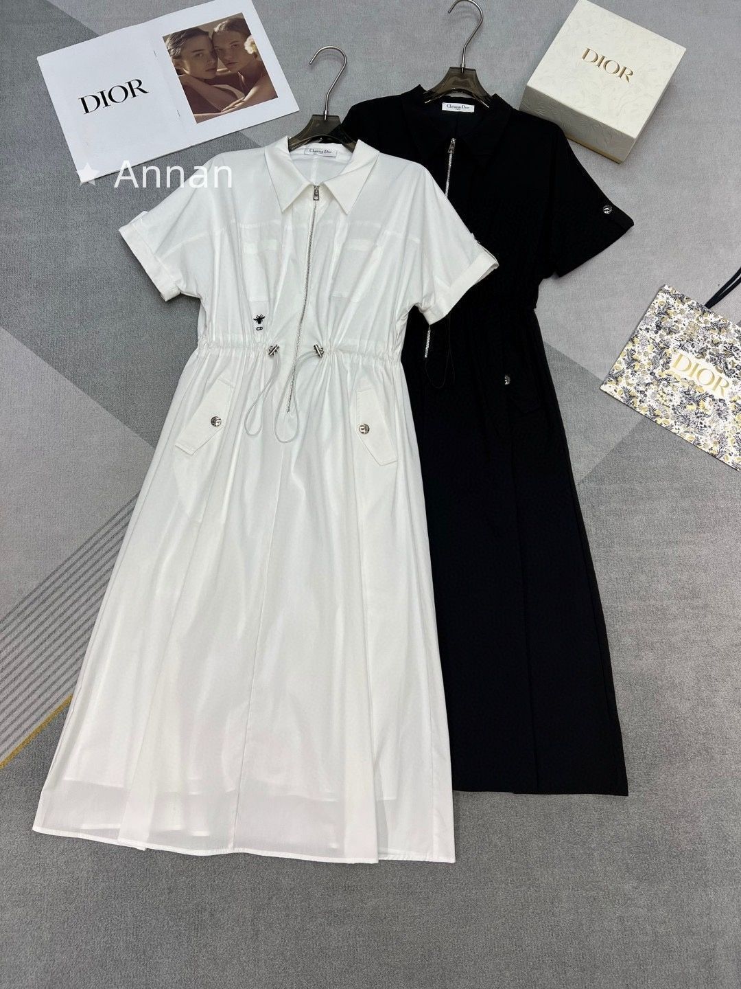 洒落 美品 ★★ 新品 CHRISTIAN DIOR クリスチャン ディオール ワンピース レディース