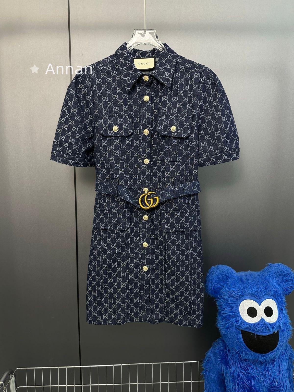 人気 超美品新品 GUCCI グッチ ワンピース レディース