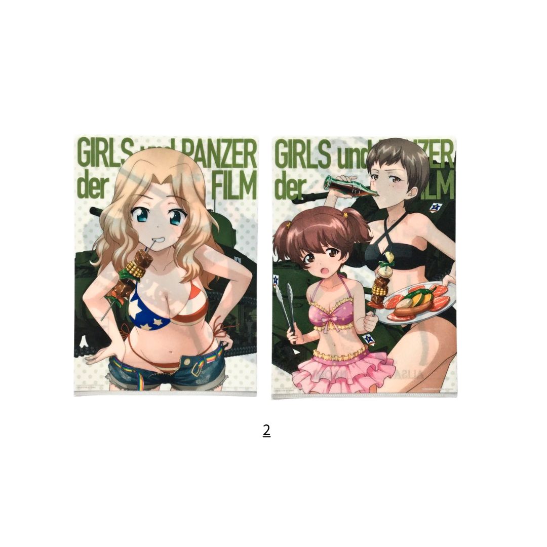 ガールズ＆パンツァー クリアファイル - メルカリ