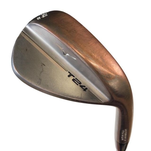 【中古】 ミズノ Mizuno T24(デニムカッパー) 54°/10° S ウェッジ WG 純正特注シャフト (フレックスS) メンズ 男性用 右利き 右用 Cランク ゴルフクラブ