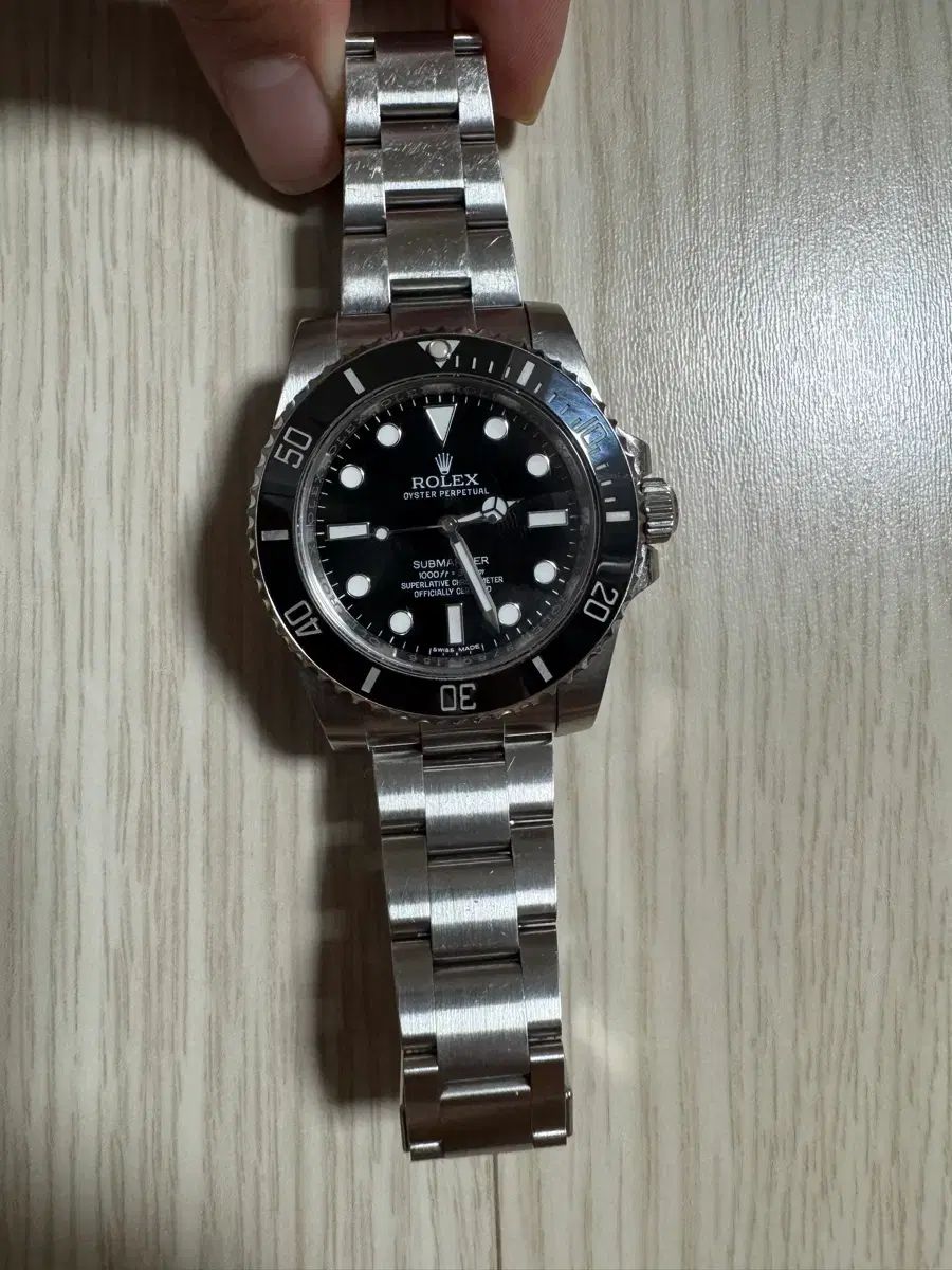 ROLEX サブマリーナー ブラック メンズ 腕時計