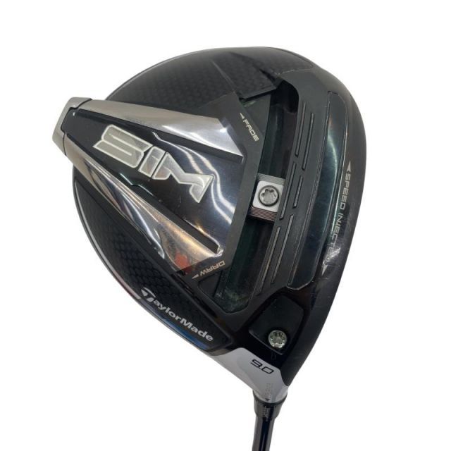 【中古】 テーラーメイド SIM 9° ドライバー DR TENSEI SILVER TM50(DR) (フレックスS) メンズ 男性用 右利き 右用 Cランク ゴルフクラブ