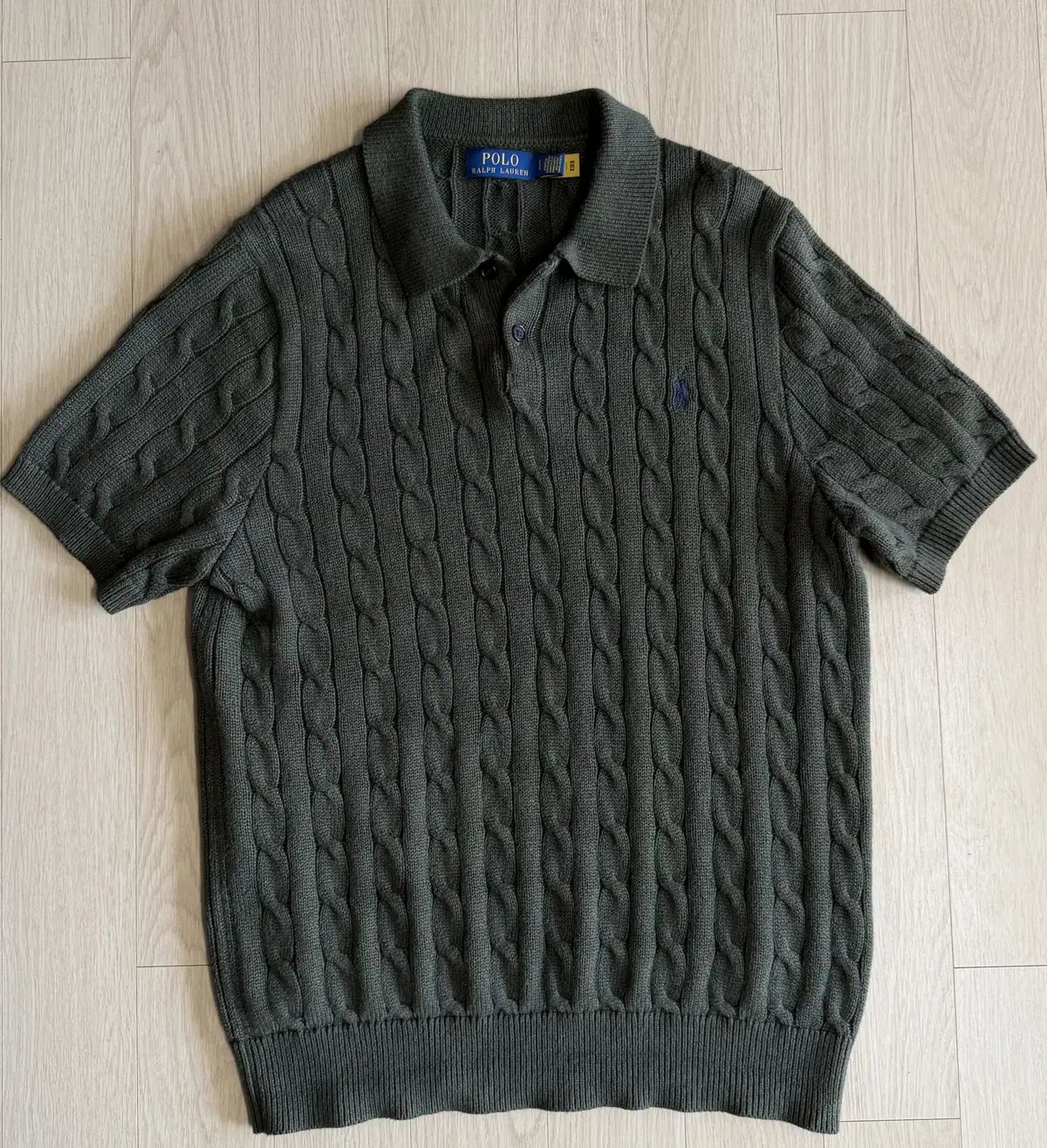 ポロラルフローレン 半袖 ケーブル編み セーター Tシャツ L サイズ 19,695円